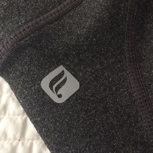 Fabletics high waisted charcoal grey leggings